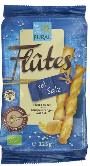 Pural Flûtes mit Salz