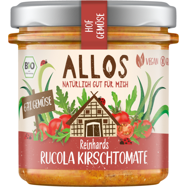 Allos Hofgemüse Reinhard`s Rucola-Kirschtomate