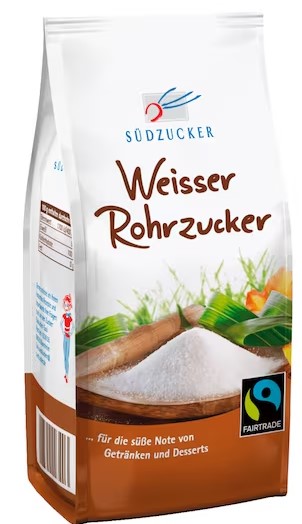 Südzucker Weisser Rohrzucker