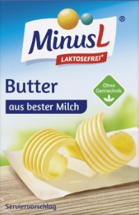 Minus L Butter laktosefrei 125g