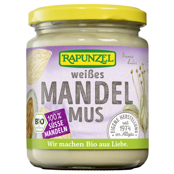 Rapunzel Weißes Mandelmus 250g