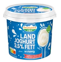 Weideglück Landjoghurt Natur im 1 kg Eimer