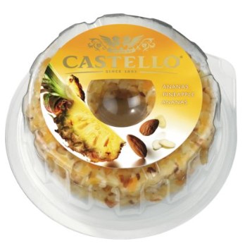 Castello Frischkäse Ananas Mini Frischkäsekranz