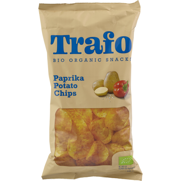 Trafo Chips Paprika 125g Packung