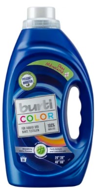 burti Liquid Flüssigwaschmittel Colorwaschmittel für farbige und bunte Textilien