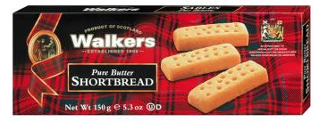 Walkers Pure Butter Shortbread Fingers 250g Packung