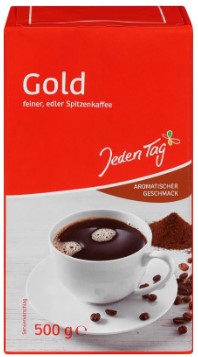 Jeden Tag Kaffee Gold gemahlen