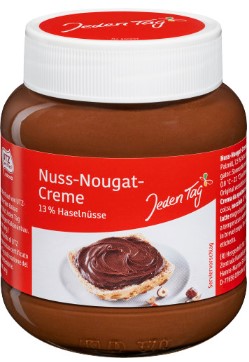 Jeden Tag Nuss-Nougat Creme