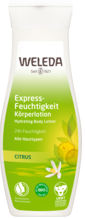 WELEDA Citrus Express-Feuchtigkeit Körperlotion, 200 ml Flasche