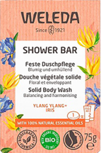 WELEDA Feste Duschpflege Ylang Ylang + Iris, 75 gr Stück