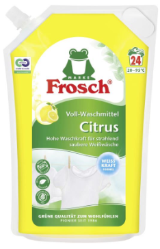 Frosch Citrus Waschmittel Weiß- und Kochwäsche