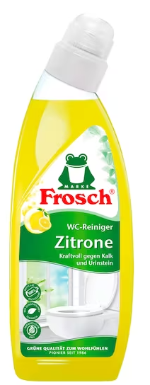 Frosch Zitronen WC-Reiniger Kraftvoll gegen Kalk und Urinstein