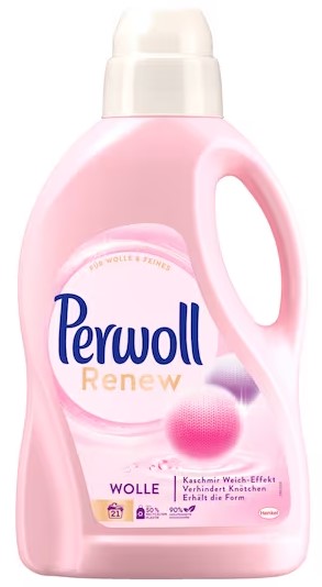 Perwoll Feinwaschmittel Flüssig Renew Wolle 1,47l