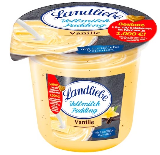 Landliebe Meine Auszeit Vollmilchpudding Vanille 225g Becher