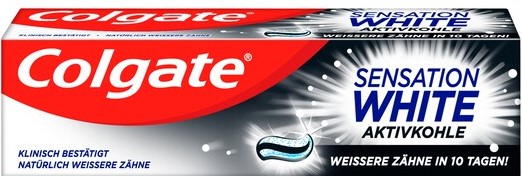 Colgate Zahnpasta Sensation White Aktivkohle 75 ml