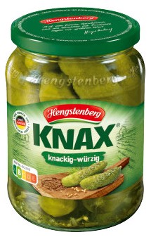 Hengstenberg KNAX Gewürzgurken