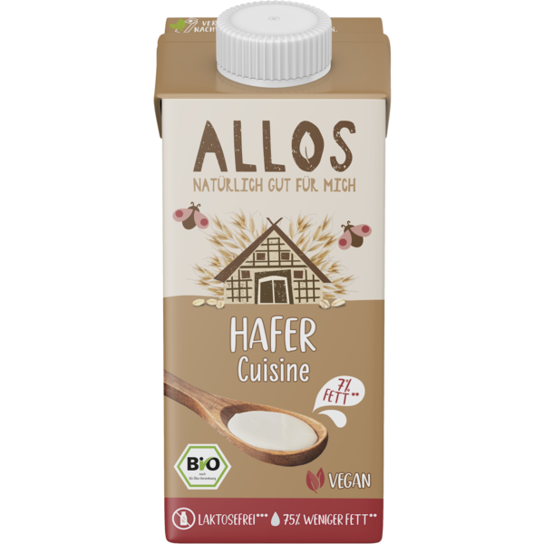 Allos Hafer Cuisine 0,2l Tetra Pack