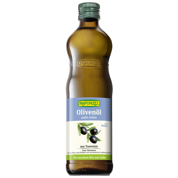 Rapunzel Olivenöl mild nativ extra 500ml Glasflasche