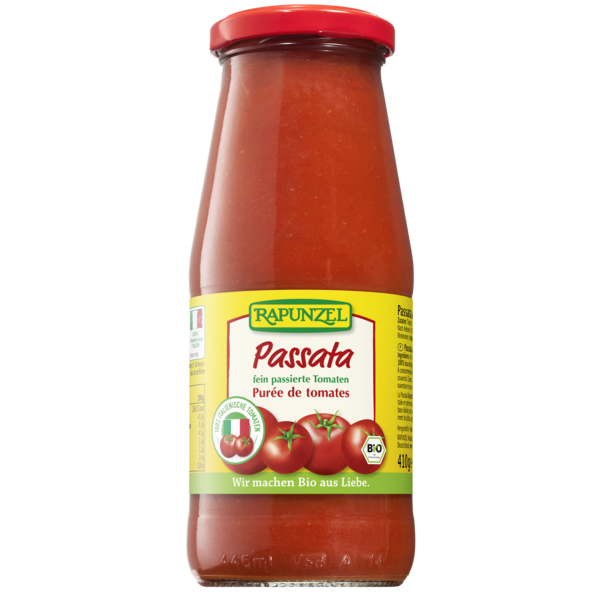 Rapunzel Passata 410g Glas