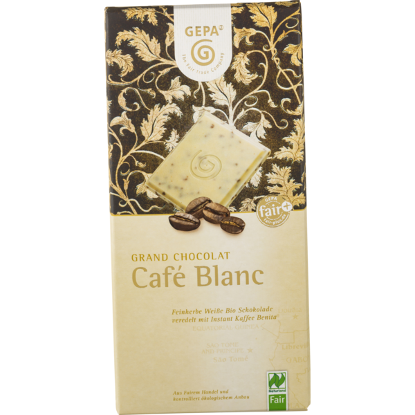 Gepa Café Blanc weiße Schokolade