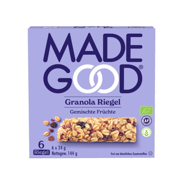 MadeGood Bio Granola Riegel Gemischte Früchte