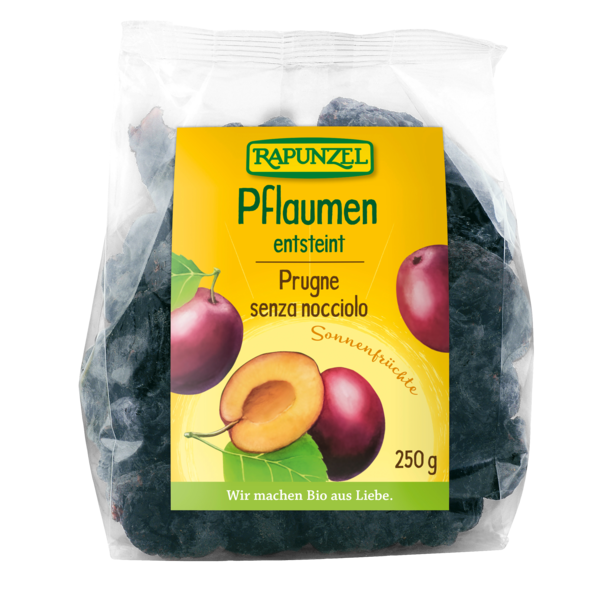 Rapunzel Pflaumen ohne Stein 250g Packung