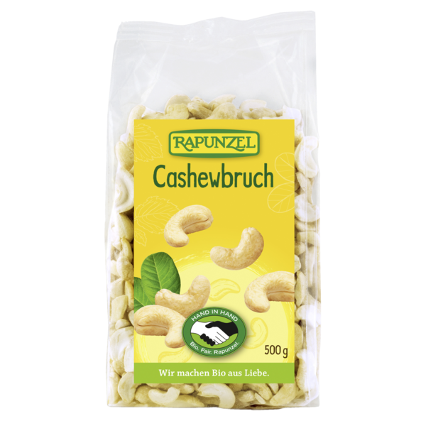 Rapunzel Cashewbruch groß 500g Packung