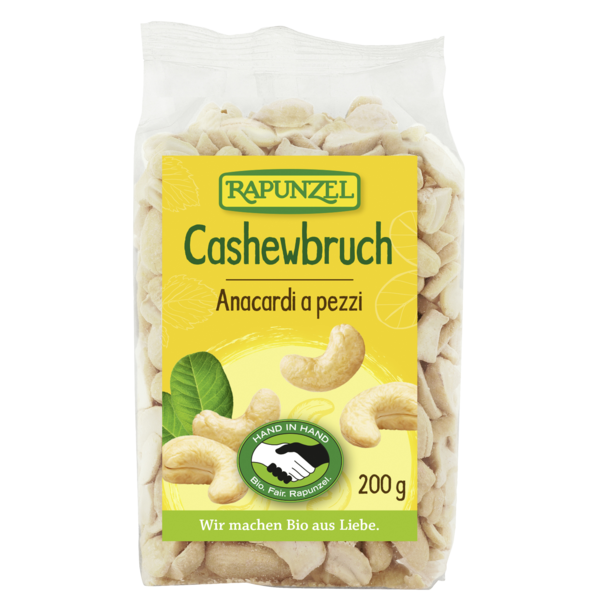 Rapunzel Cashewbruch groß 200g Packung