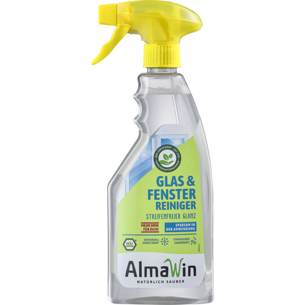 Alma Win Glas- und Fensterreiniger Sprayflasche