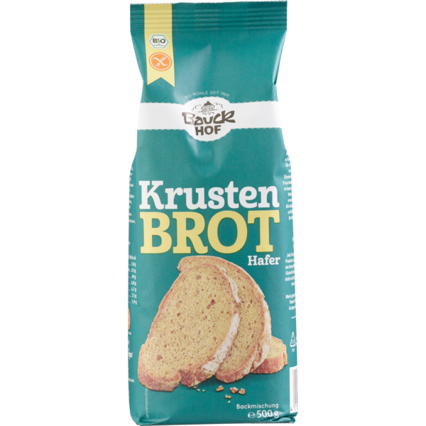 Bauckhof Krustenbrot -glutenfrei- 500g Beutel