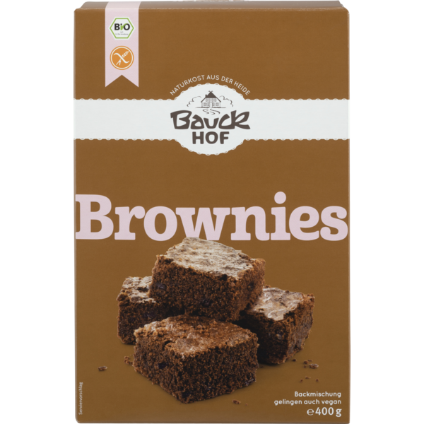 Bauckhof Brownies glutenfrei