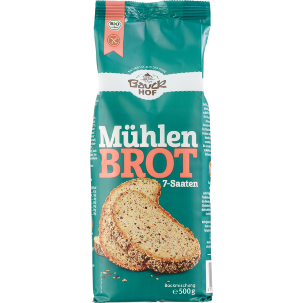 Bauckhof Mühlenbrot -glutenfrei-