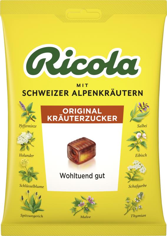 Ricola Kräuterzucker 75g Packung