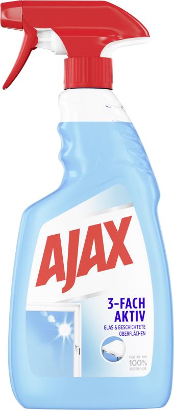 Ajax Glasreiniger 3 Fach Aktiv