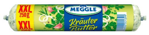 Meggle XXL Kräuterbutter Original 250g Rolle