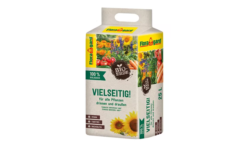 Floragard Bio-Erde Vielseitig 25l Sack