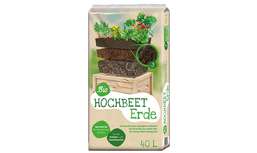 Floragard Bio-Hochbeeterde 40l Sack