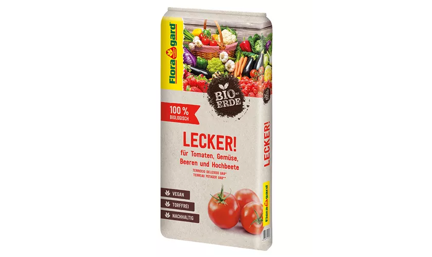 Floragard Bio-Erde LECKER! 20l Sack