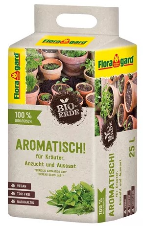 Floragard Bio-Erde AROMATISCH! 25l Sack