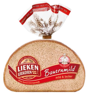 Lieken Bauernmild Weizenmischbrot