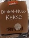 Dorfgemeinschaft Tennental Dinkel- Nuss- Kekse demeter 150g