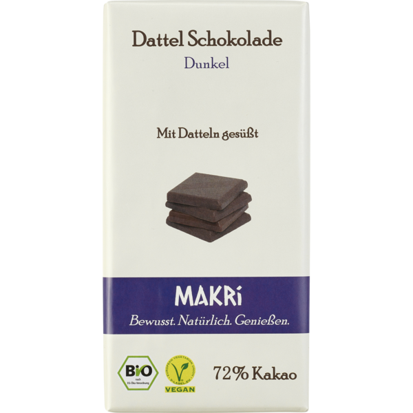 Makri Dattelschokolade Dunkel