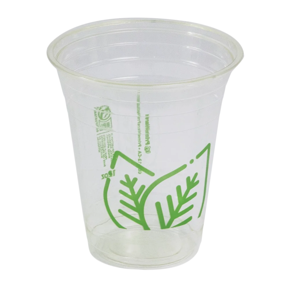 12 oz. Clear PLA Compostable Cold Cups | PrimeWare