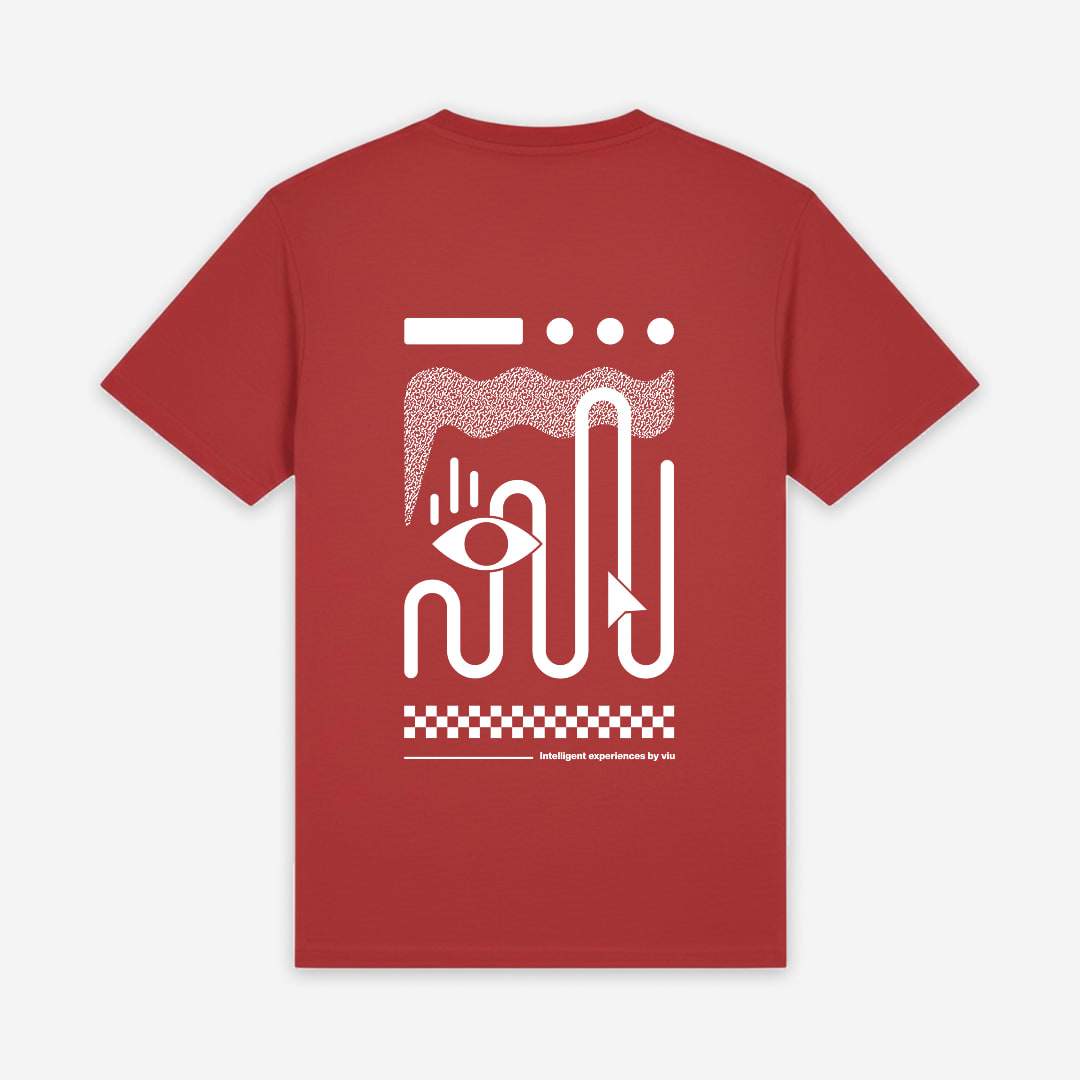 viu T-Shirt Intelligent Experiences – Rot