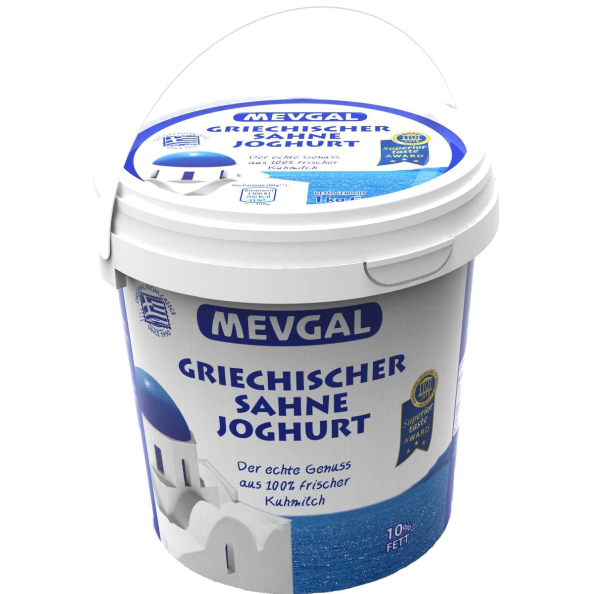 Mevgal Griech. Sahnejoghurt 10 Kübel MPREIS