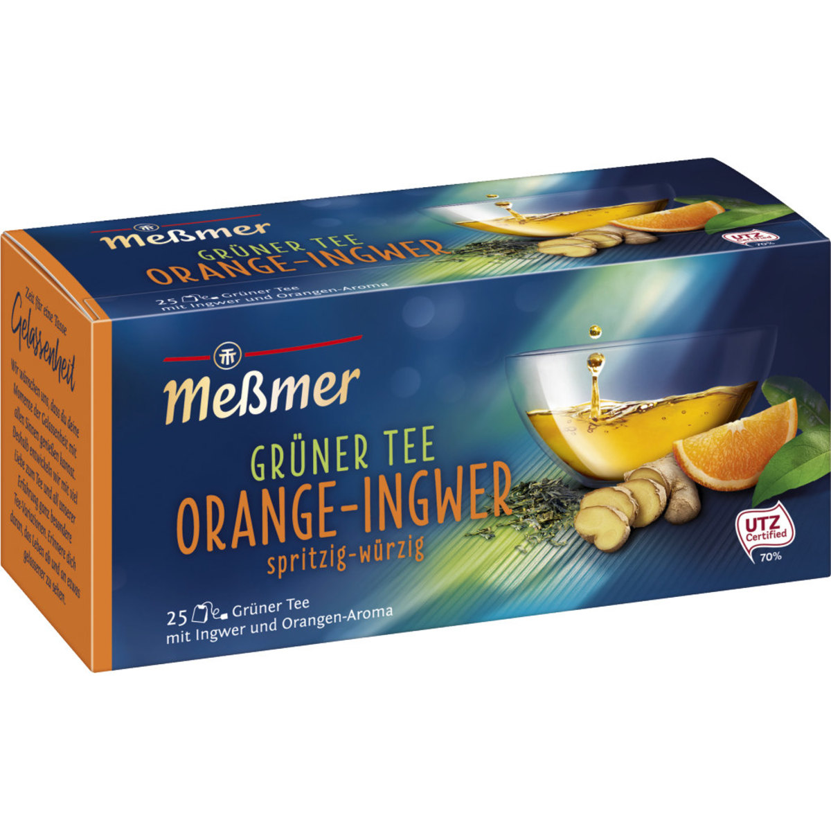 MEßMER Grüner Tee Orange-Ingwer | MPREIS Online-Shop