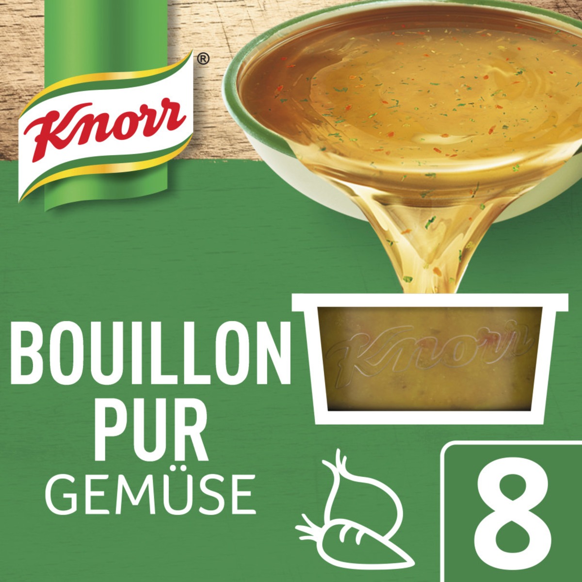 Knorr Bouillon pur Gemüse Suppe MPREIS