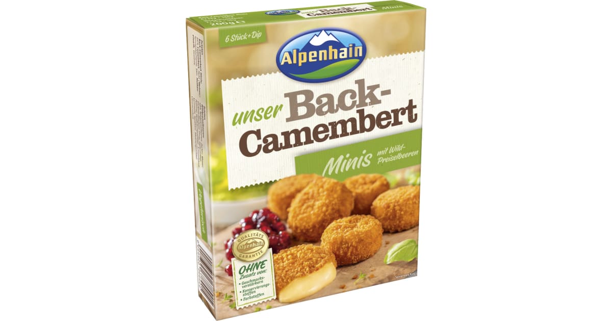 Alpenhain Leckerbissen Back-Camembert Minis online kaufen | MPREIS  Onlineshop