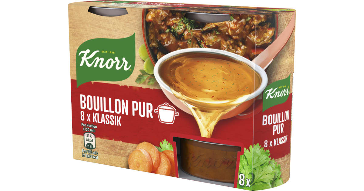 Knorr Bouillon Pur Rind Suppe online kaufen MPREIS