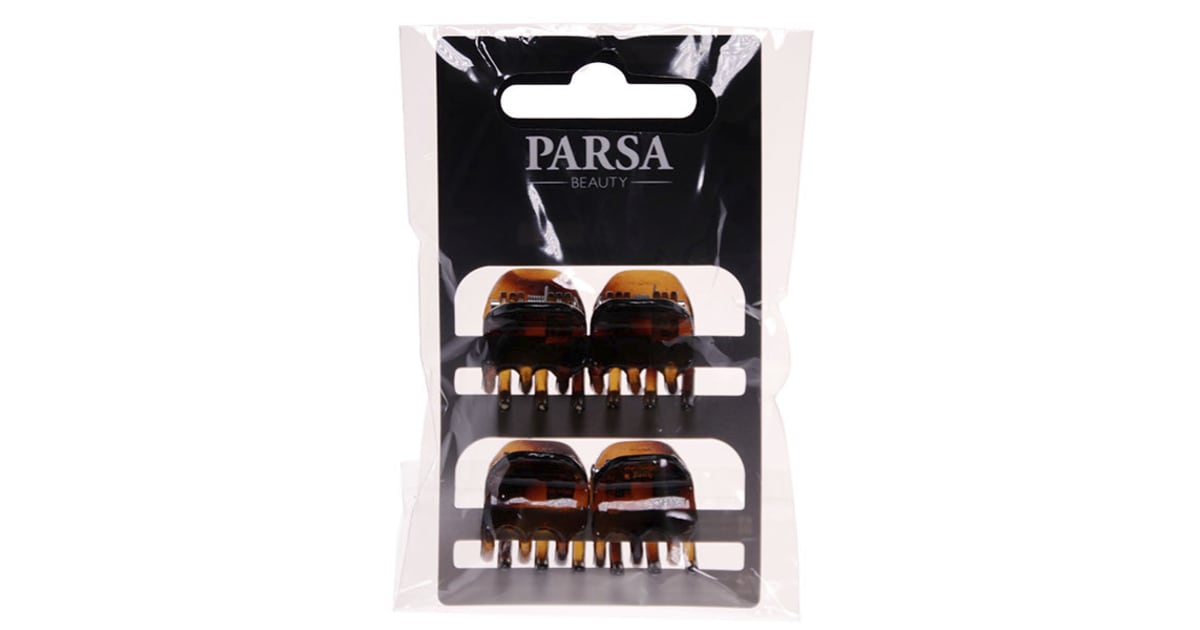 Solida Essentials Wasserwellklammer Flach, Groß, Havanna – 1 Stück Haarklammer Für Damen